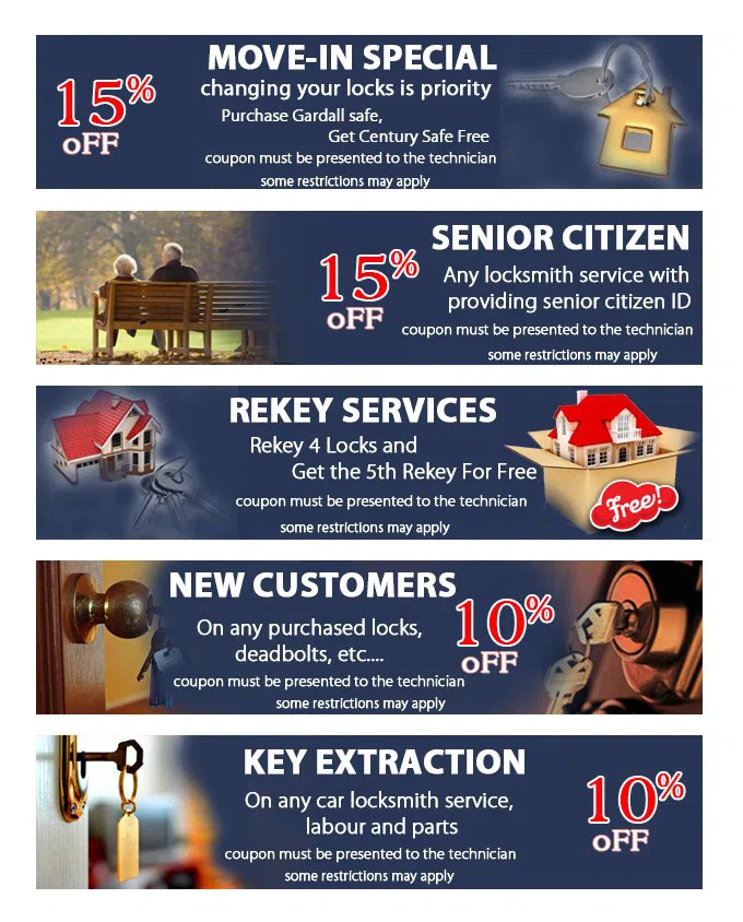 Locksmith Master Shop Tampa, FL 813-778-0312 - coupon21-set-five